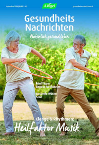 A. Vogel Gesundheitsnachrichten Ausgabe September 2021